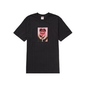 Supreme Lollipop Tee Shirt Black Men’s Size Large NWT & Sealed